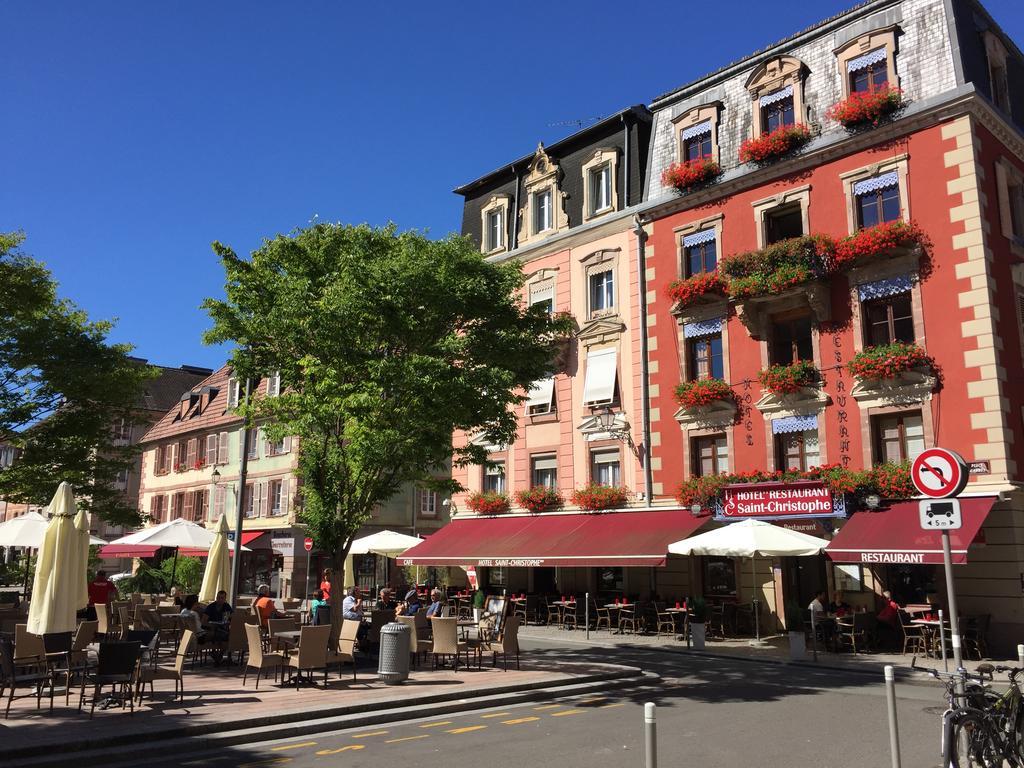 Hotel-Restaurant St-Christophe แบลฟอร์ ภายนอก รูปภาพ