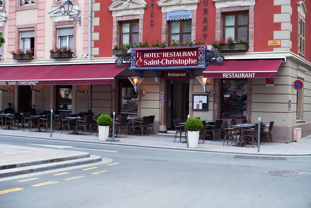 Hotel-Restaurant St-Christophe แบลฟอร์ ภายนอก รูปภาพ
